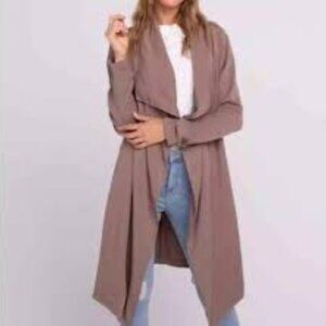 Thread & Supply Emrata Trench Jacket In Color Smoke Grey Size Small NWOT Utility